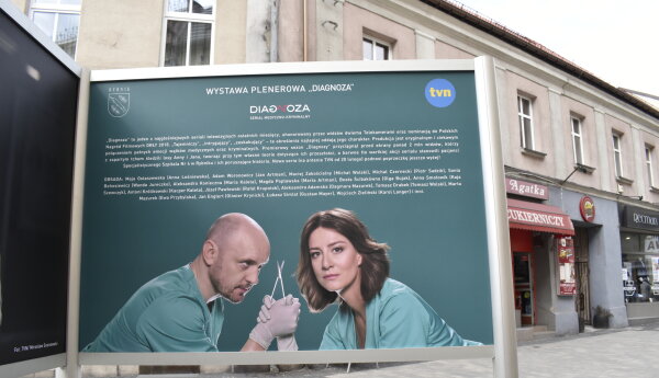 Wystawa zdjęć z serialu "Diagnoza" w Rybniku